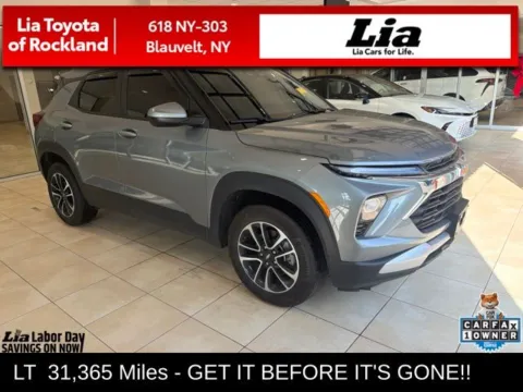 Gray 2024 Chevrolet TrailBlazer LT for sale in Blauvelt, NY