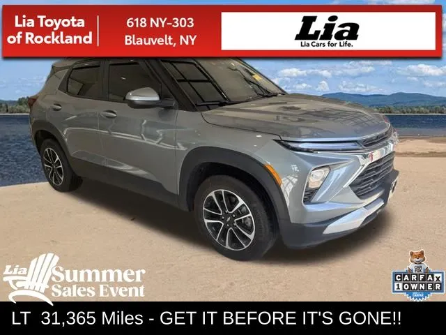 Gray 2024 Chevrolet TrailBlazer LT for sale in Blauvelt, NY