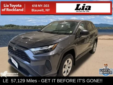 Gray 2023 Toyota RAV4 LE for sale in Blauvelt, NY