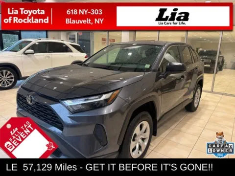 Gray 2023 Toyota RAV4 LE for sale in Blauvelt, NY