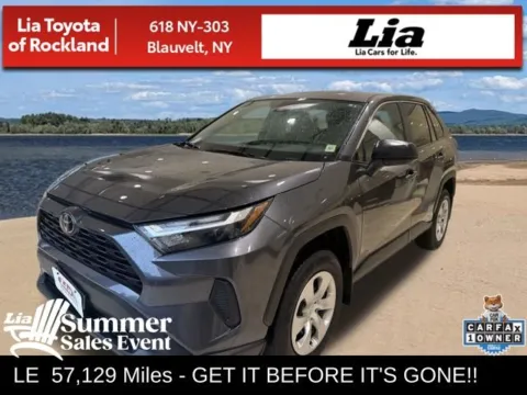 Gray 2023 Toyota RAV4 LE for sale in Blauvelt, NY