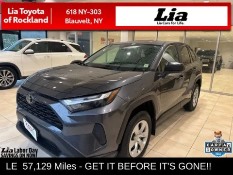Gray 2023 Toyota RAV4 LE for sale in Blauvelt, NY
