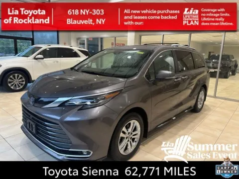 Gray 2024 Toyota Sienna Platinum for sale in Blauvelt, NY