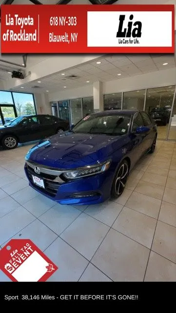 Blue 2018 Honda Accord Sport for sale in Blauvelt, NY