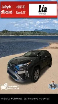 Black 2025 Toyota RAV4 Hybrid LE for sale in Blauvelt, NY