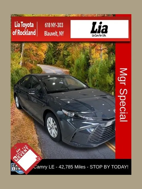 Gray 2025 Toyota Camry LE for sale in Blauvelt, NY