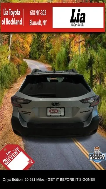 Silver 2024 Subaru Outback Onyx Edition for sale in Blauvelt, NY