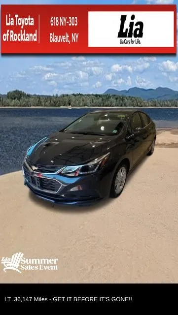 Gray 2016 Chevrolet Cruze LT for sale in Blauvelt, NY