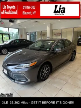Gray 2021 Toyota Camry XLE for sale in Blauvelt, NY