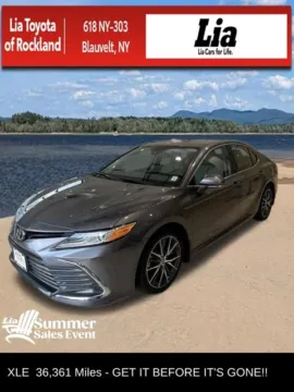 Gray 2021 Toyota Camry XLE for sale in Blauvelt, NY
