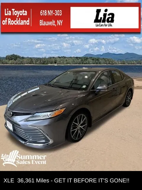 Gray 2021 Toyota Camry XLE for sale in Blauvelt, NY