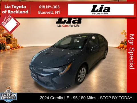 Gray 2024 Toyota Corolla LE for sale in Blauvelt, NY