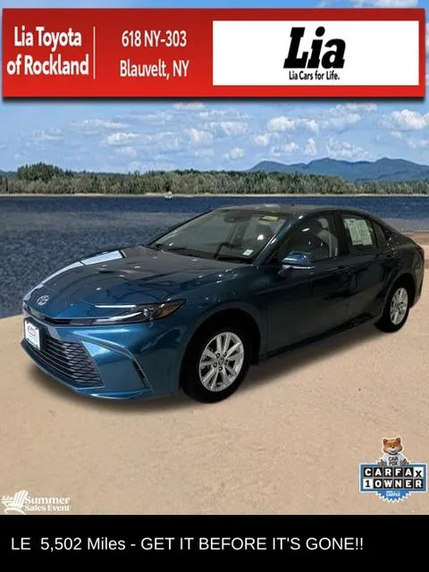 Blue 2026 Toyota Camry LE for sale in Blauvelt, NY