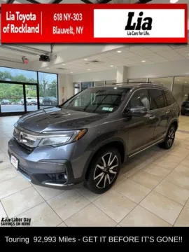 Silver 2019 Honda Pilot Touring for sale in Blauvelt, NY