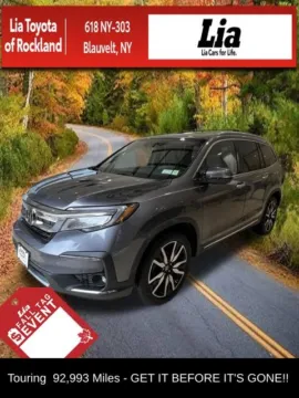 Silver 2019 Honda Pilot Touring for sale in Blauvelt, NY