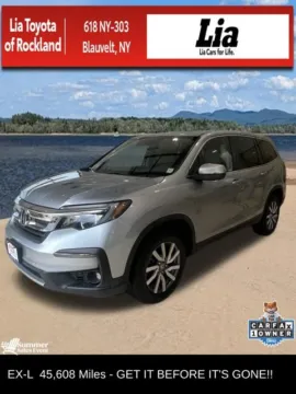 Silver 2022 Honda Pilot EX-L for sale in Blauvelt, NY
