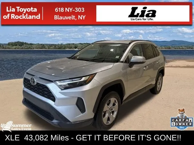 Silver 2025 Toyota RAV4 XLE for sale in Blauvelt, NY