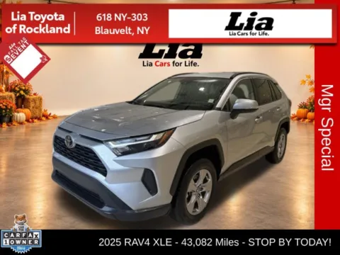 Silver 2025 Toyota RAV4 XLE for sale in Blauvelt, NY