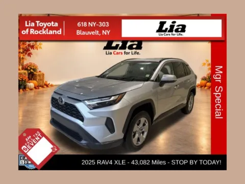 Silver 2025 Toyota RAV4 XLE for sale in Blauvelt, NY