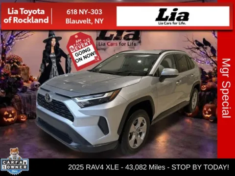 Silver 2025 Toyota RAV4 XLE for sale in Blauvelt, NY