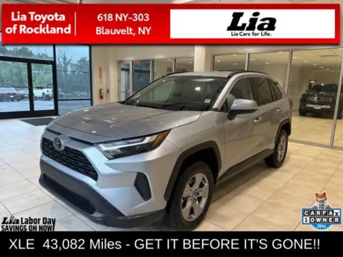 Silver 2025 Toyota RAV4 XLE for sale in Blauvelt, NY