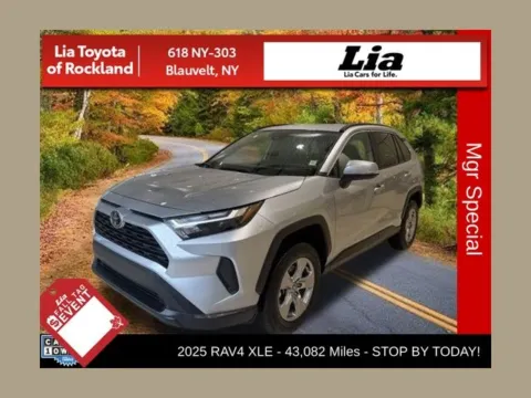 Silver 2025 Toyota RAV4 XLE for sale in Blauvelt, NY