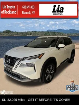 White 2021 Nissan Rogue SL for sale in Blauvelt, NY