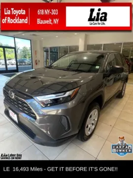 Gray 2023 Toyota RAV4 LE for sale in Blauvelt, NY
