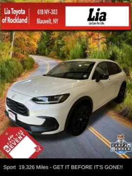 White 2024 Honda HR-V Sport for sale in Blauvelt, NY