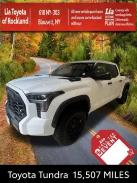 White 2025 Toyota Tundra Hybrid TRD Pro for sale in Blauvelt, NY