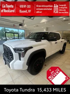 White 2025 Toyota Tundra Hybrid TRD Pro for sale in Blauvelt, NY