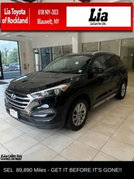 Black 2018 Hyundai Tucson SEL for sale in Blauvelt, NY