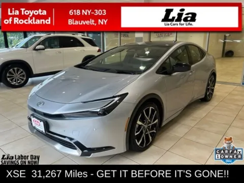 Silver 2023 Toyota Prius Prime XSE for sale in Blauvelt, NY
