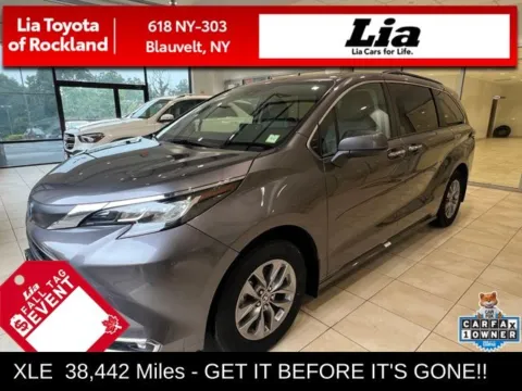 Gray 2023 Toyota Sienna XLE for sale in Blauvelt, NY