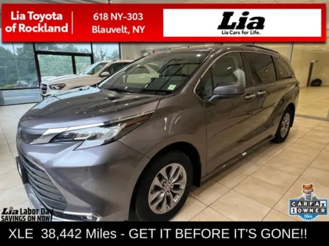 Gray 2023 Toyota Sienna XLE for sale in Blauvelt, NY