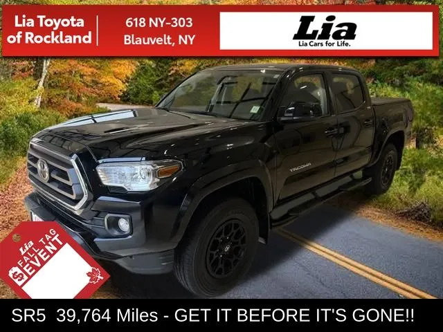 Black 2022 Toyota Tacoma SR5 for sale in Blauvelt, NY