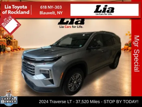 Gray 2024 Chevrolet Traverse LT for sale in Blauvelt, NY