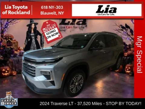 Gray 2024 Chevrolet Traverse LT for sale in Blauvelt, NY