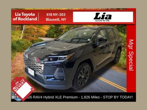 Black 2026 Toyota RAV4 XLE Premium for sale in Blauvelt, NY
