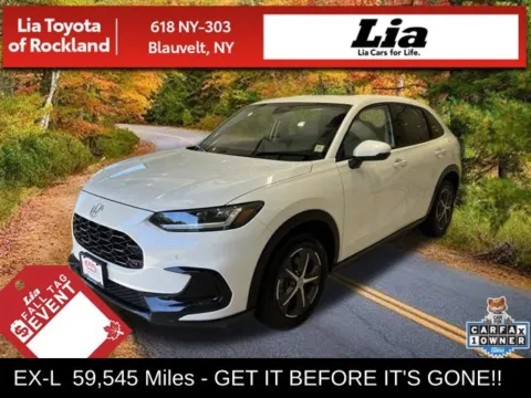 White 2024 Honda HR-V EX-L for sale in Blauvelt, NY