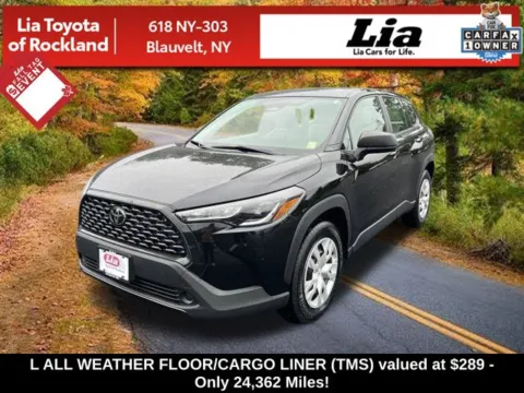 Black 2024 Toyota Corolla Cross L for sale in Blauvelt, NY