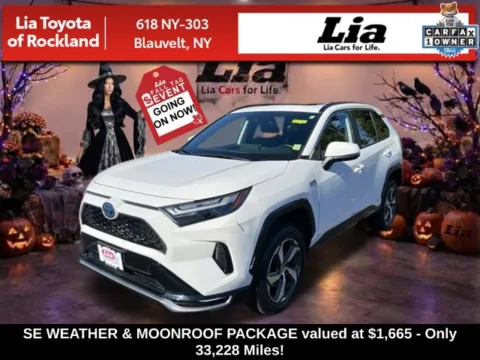 White 2023 Toyota RAV4 Prime SE for sale in Blauvelt, NY