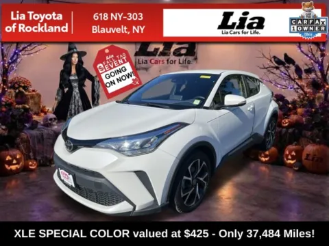 White 2021 Toyota C-HR XLE for sale in Blauvelt, NY