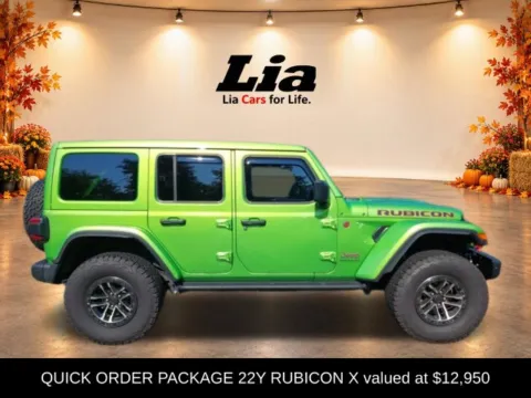 Photos of 2025 Jeep Wrangler Rubicon X for sale in Wilbraham, MA at Lia Toyota of Wilbraham