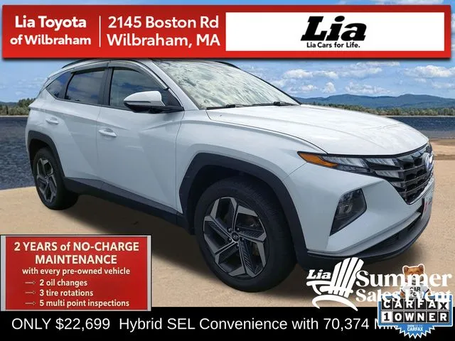 2022 Hyundai Tucson Hybrid SEL Convenience for sale in Wilbraham, MA
