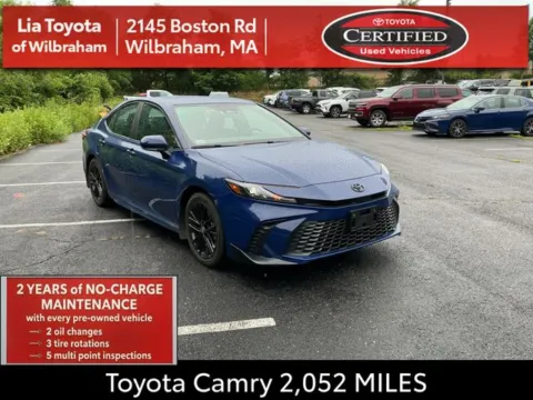Blue 2026 Toyota Camry SE for sale in Wilbraham, MA