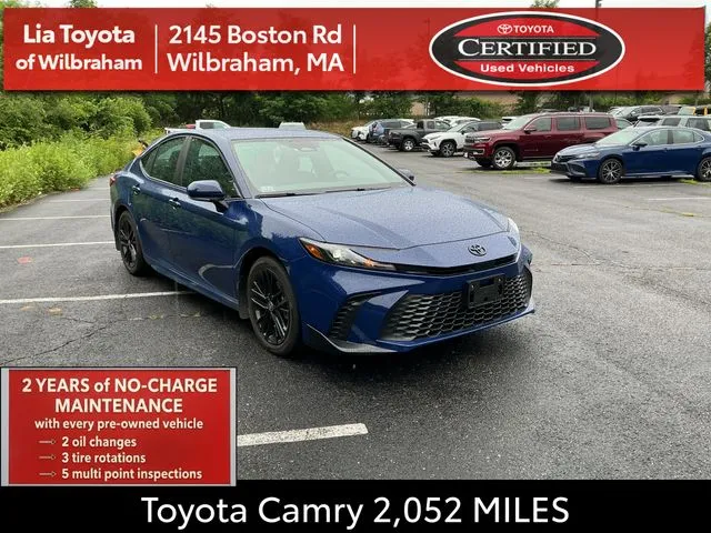 Blue 2026 Toyota Camry SE for sale in Wilbraham, MA