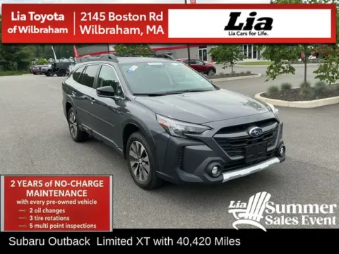 Gray 2023 Subaru Outback Limited XT for sale in Wilbraham, MA