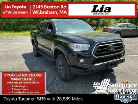 Black 2023 Toyota Tacoma SR5 for sale in Wilbraham, MA