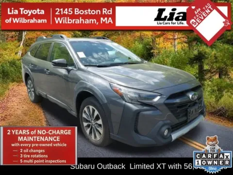 Gray 2023 Subaru Outback Limited XT for sale in Wilbraham, MA